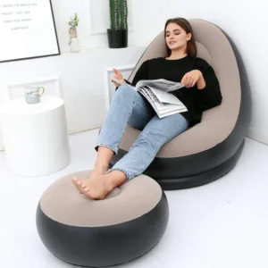 Portable IndoorOutdoor Air Sofa, Couch & Pump