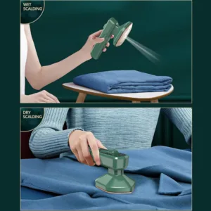 Mini Steamer & Iron 2-In-1 Portable Travel Friendly
